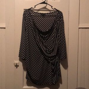 Polka dot blouse